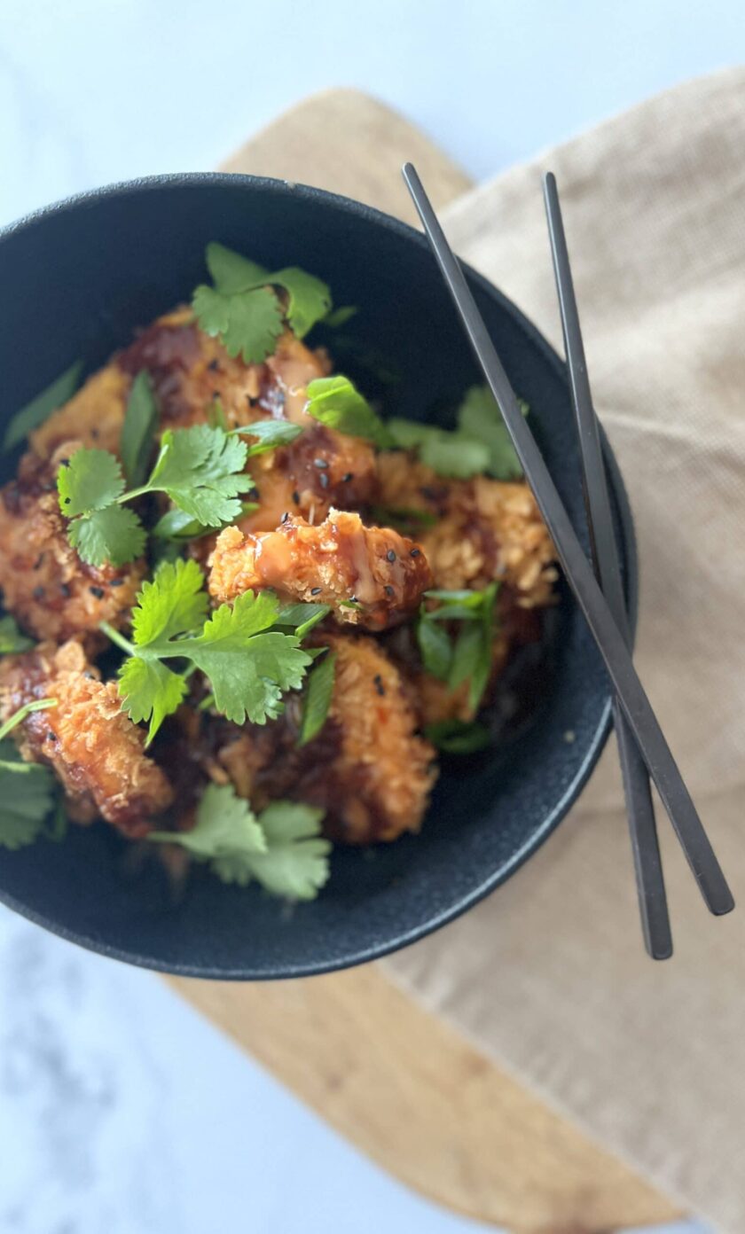 Butternut et patates douces façon katsu Leslie en Cuisine